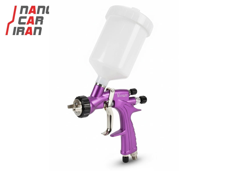 پیستوله رنگ بادی ویلت کاسه رو با سوزن پاشش ۱.۳ مدل LS40 PRO